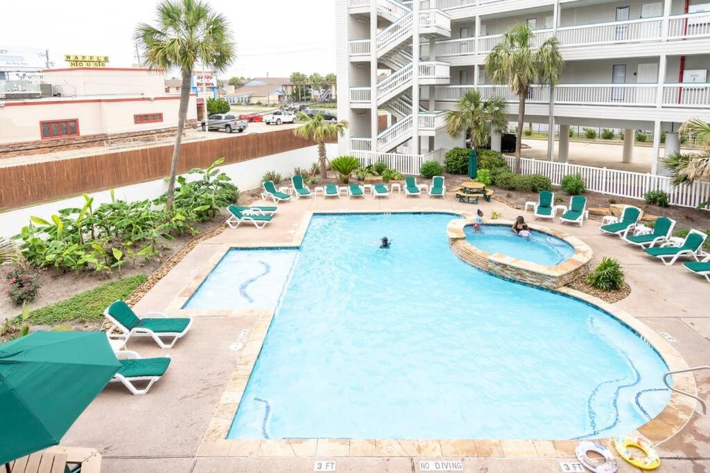 Gypsea Blu Beach Condo Steps To The Beach Galveston Luaran gambar