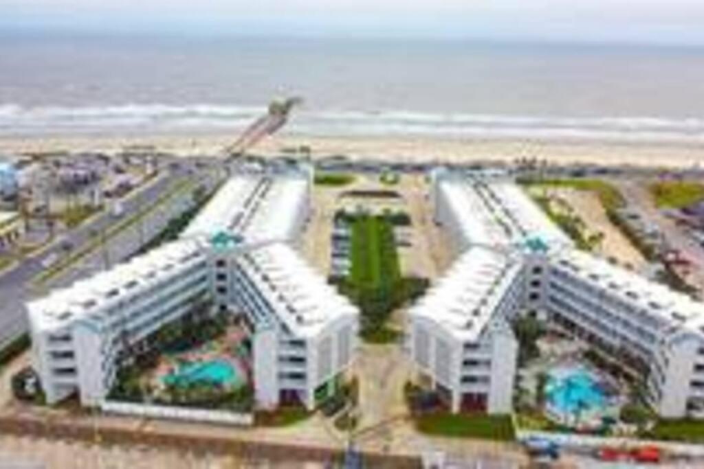 Gypsea Blu Beach Condo Steps To The Beach Galveston Luaran gambar